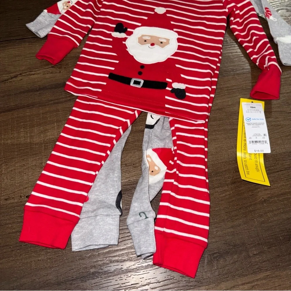NWT Target Carter’s Just 18M One You Christmas Holiday Pajamas Set